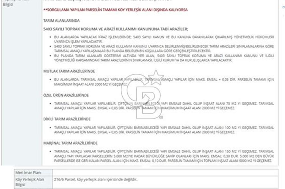 ÇANAKKALE BİGA BALIKLIÇEŞME ANA YOL CEPHELİ 4600m2 SATILIK TARLA FIRSATI