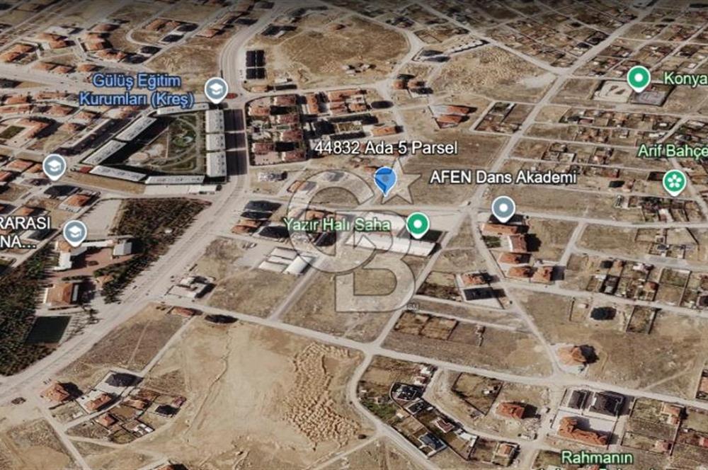 SİLLE SELEHATTİN EYYUBİ MAH. 1326m² 0,75 EMSAL SATILIK KÖŞE ARSA