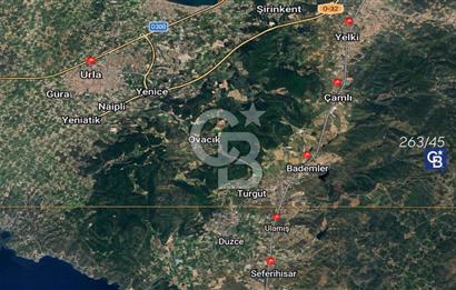 MUSELAND-Urla Bademler'de 4766 M2 Satılık Zeytinlik
