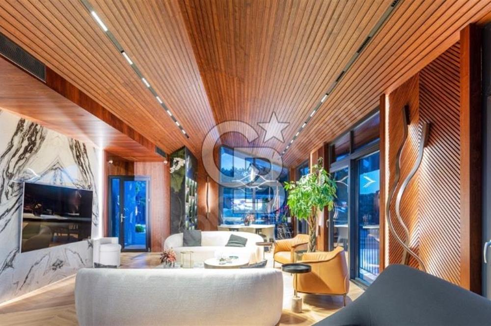 TEOK'tan Urla Kekliktepe Deniz Manzaralı Çok Özel Satılık Villa