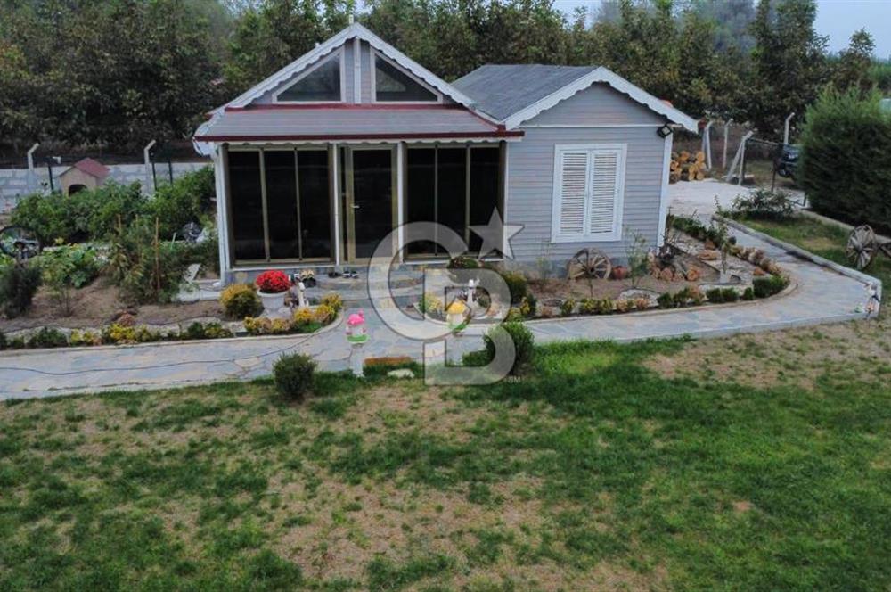 CB KiNG'DEN BÜYÜKBOSTANCI'DA ARSA İÇİ 2+1 EŞYALI SATILIK BAĞ EVİ