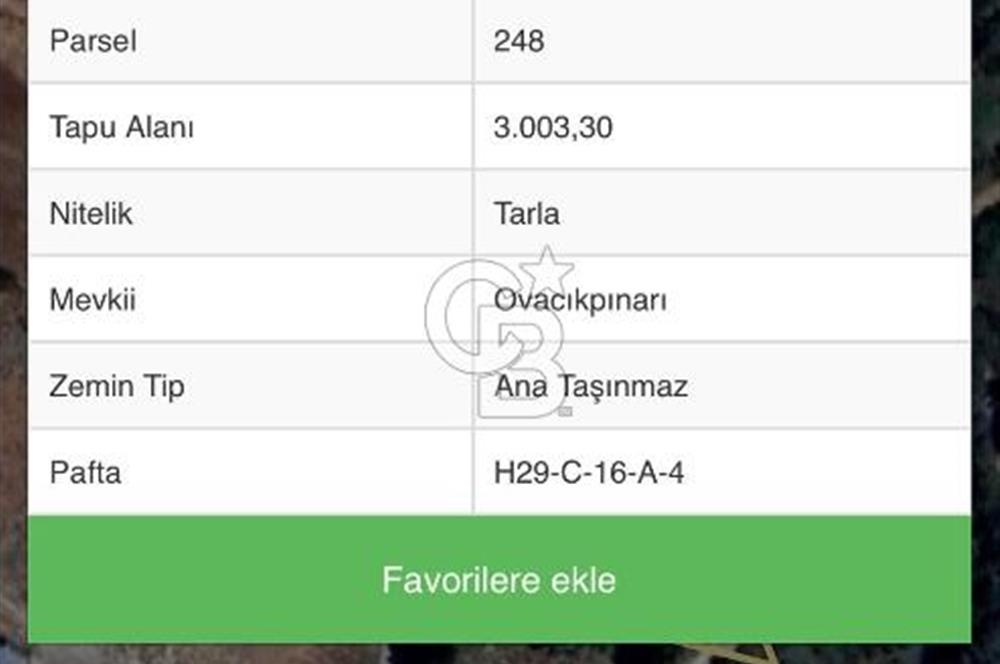 YENİMAHALLE MEMLİK'TE YOLA CEPHE SATILIK TARLA