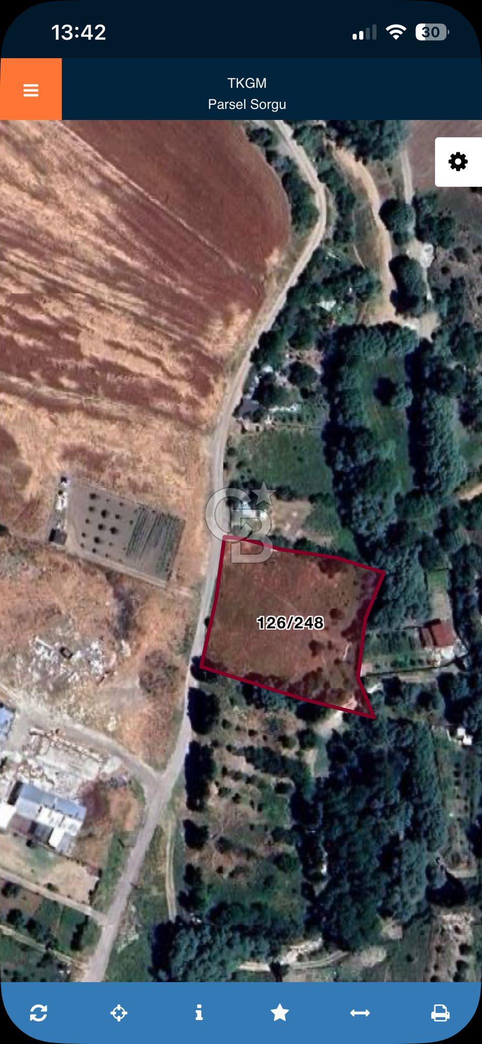 YENİMAHALLE MEMLİK'TE YOLA CEPHE SATILIK TARLA