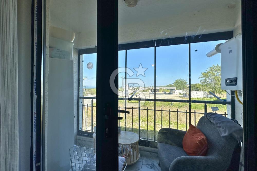Çanakkale Lapseki Deniz Manzaralı Cam Balkon ve Kombili 2+1 Daire
