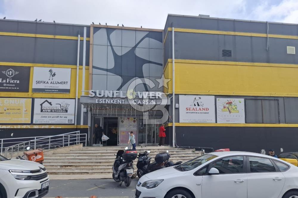 ESENKENT SUNFLOWER ÇARŞIDA ÜST KAT CAMLI DÜKKAN 12 M2 SATILIK