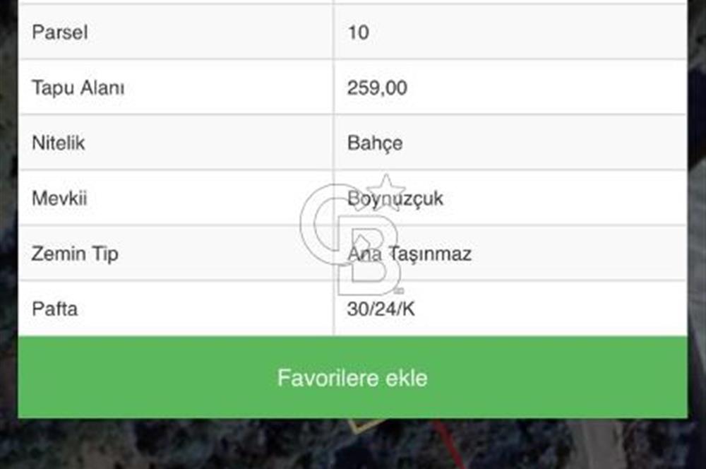 ANTALYA GAZİPAŞA’DA SATILIK BAHÇE 