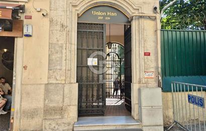 İSTİKLAL CADDESİ UNION HANDA KİRALIK PRESTİJLİ OFİS 190 M²