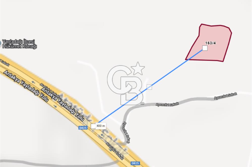 Yayladağı Çabala Mahallesinde Satılık Konut İmarlı Arsa