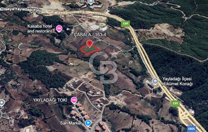 Yayladağı Çabala Mahallesinde Satılık Konut İmarlı Arsa