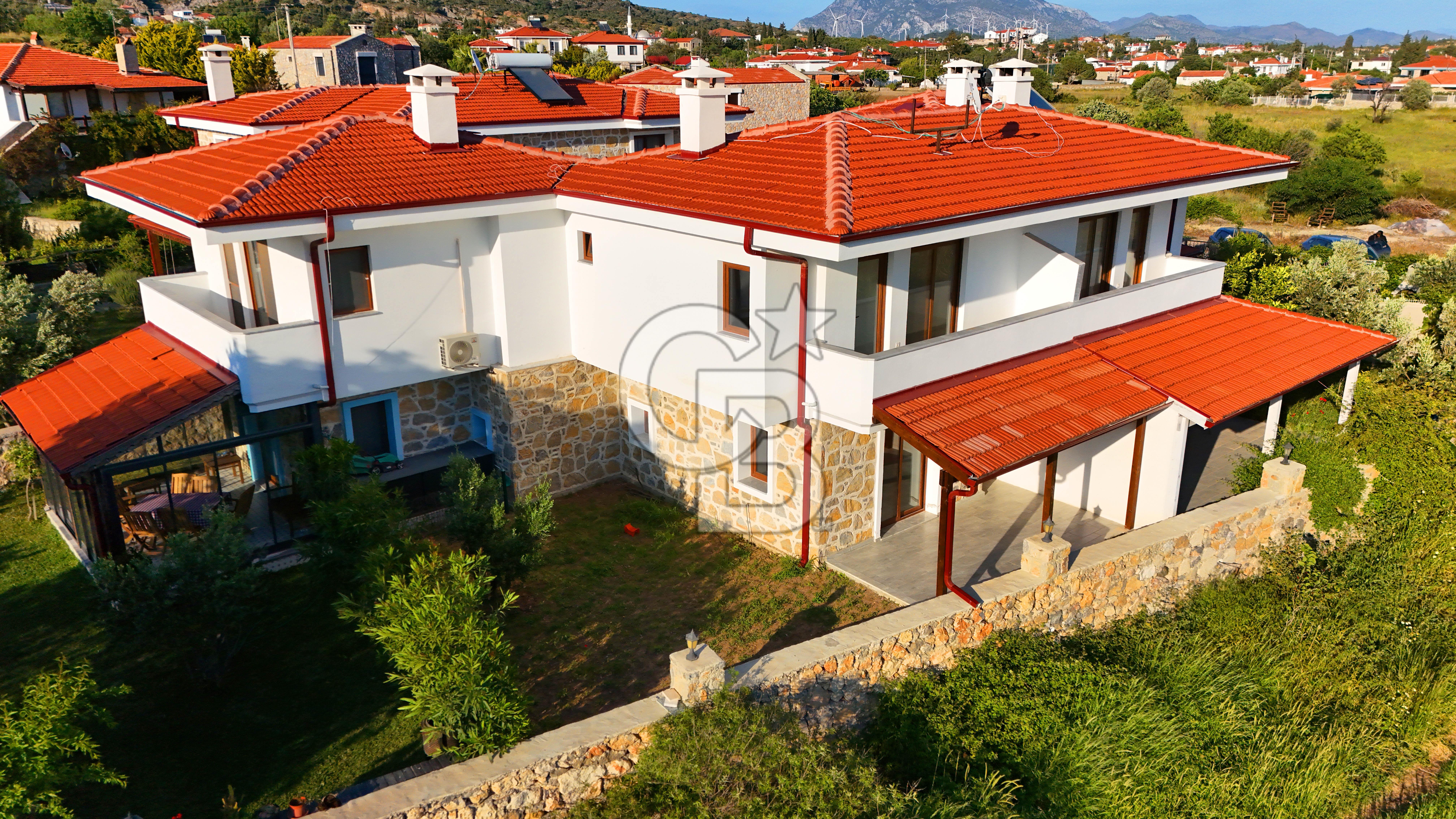 Datça Kızlan'da Satılık 2+1 İkiz Villa