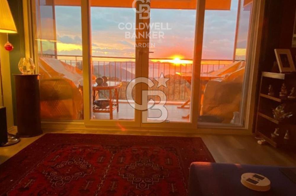 ANTALYA KAŞ DA CB ARDEN DEN FULL DENİZ MANZARALI SATILIK DUBLEKS
