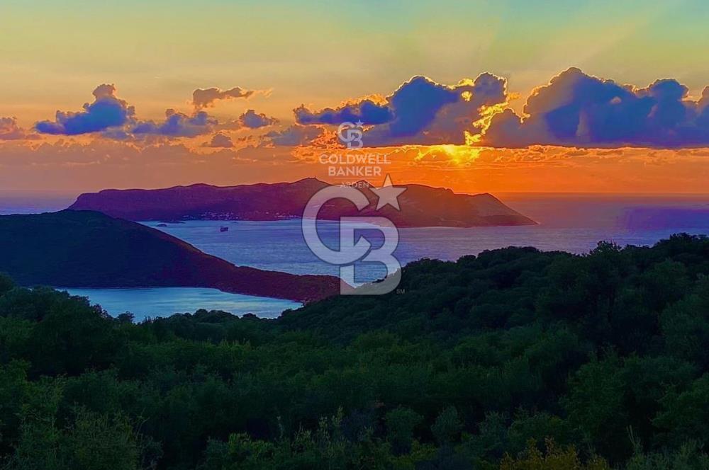 ANTALYA KAŞ DA CB ARDEN DEN FULL DENİZ MANZARALI SATILIK DUBLEKS