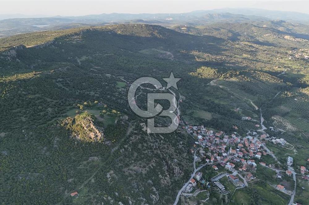 ÇANAKKALE AYVACIK KOZLU'DA DENİZ MANZARALI SATILIK TARLA