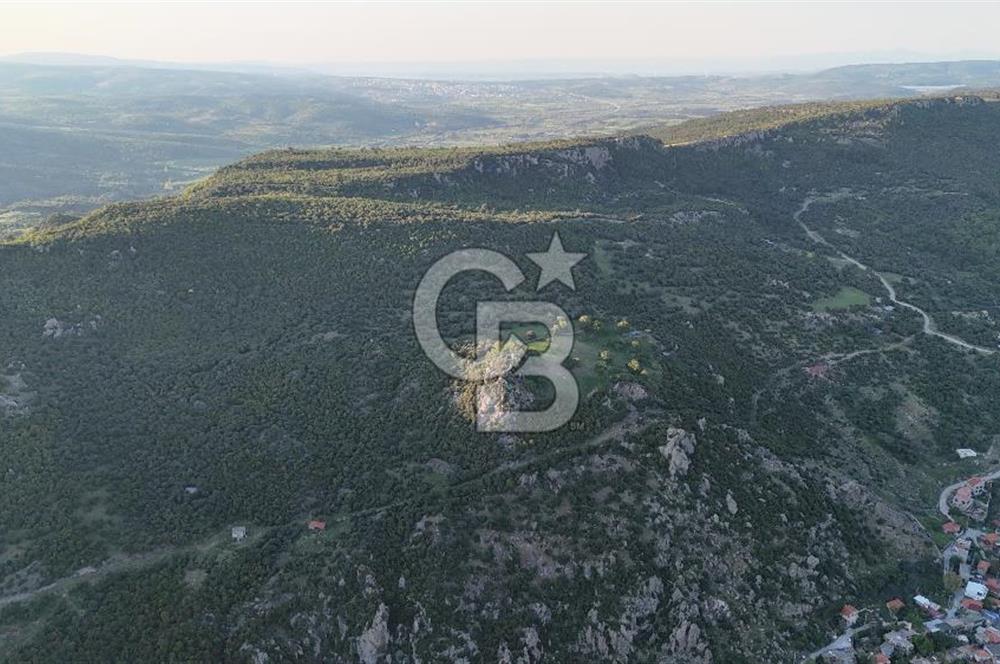 ÇANAKKALE AYVACIK KOZLU'DA DENİZ MANZARALI SATILIK TARLA