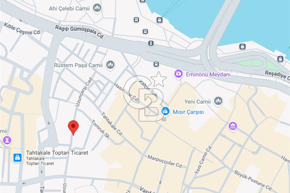 Eminönü Tahtakale'de kiralık İşyeri & Mağaza