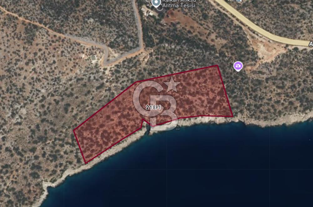CB GİZ'DEN KALKAN BEZİRGANDA SONSUZ DENİZ MANZARALI SATILIK ARSA