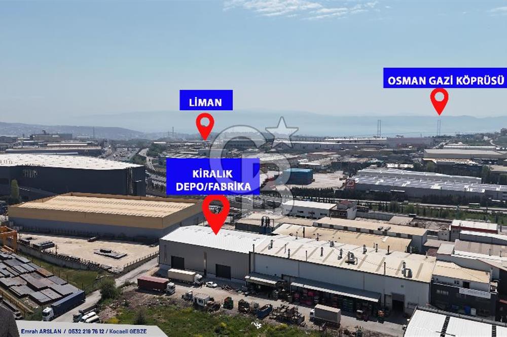 Gebze Tavşanlıda Düz Ayak Üretime Uygun İskanı Alınmış Tesis