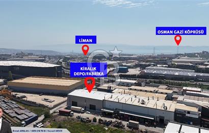 Gebze Tavşanlıda Düz Ayak Üretime Uygun İskanı Alınmış Tesis