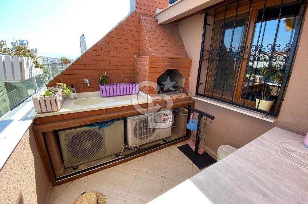 Karşıyaka Tersanede Eşsiz Deniz Manzaralı Kiralık Dubleks Yalı