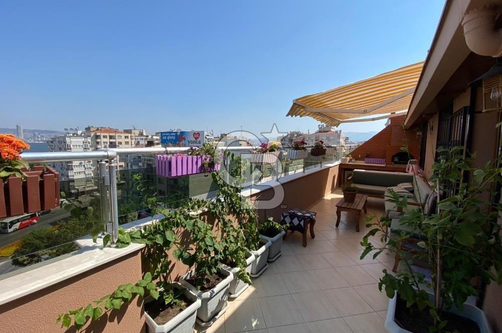 Karşıyaka Tersanede Eşsiz Deniz Manzaralı Kiralık Dubleks Yalı