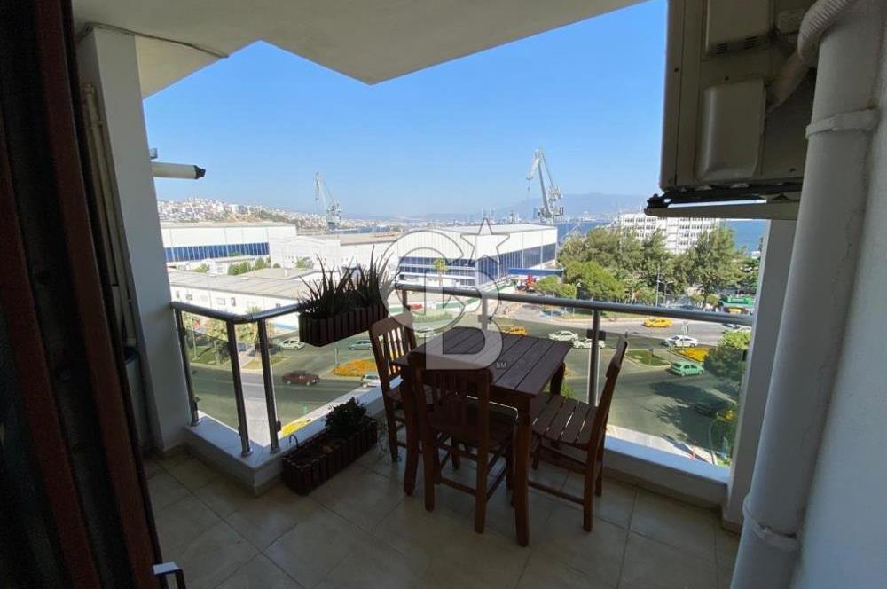 Karşıyaka Tersanede Eşsiz Deniz Manzaralı Kiralık Dubleks Yalı