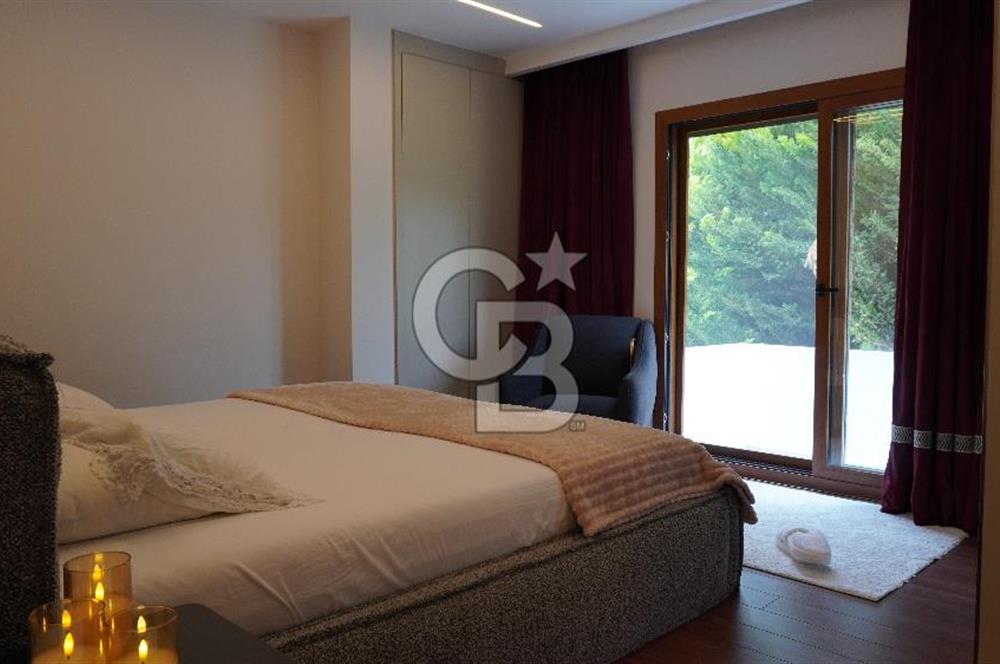 BODRUM TÜRKBÜKÜ'NDE KİRALIK MÜSTAKİL BAHÇELİ & HAVUZLU LÜKS 4+1 VİLLA