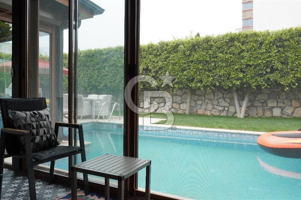 BODRUM TÜRKBÜKÜ'NDE KİRALIK MÜSTAKİL BAHÇELİ & HAVUZLU LÜKS 4+1 VİLLA