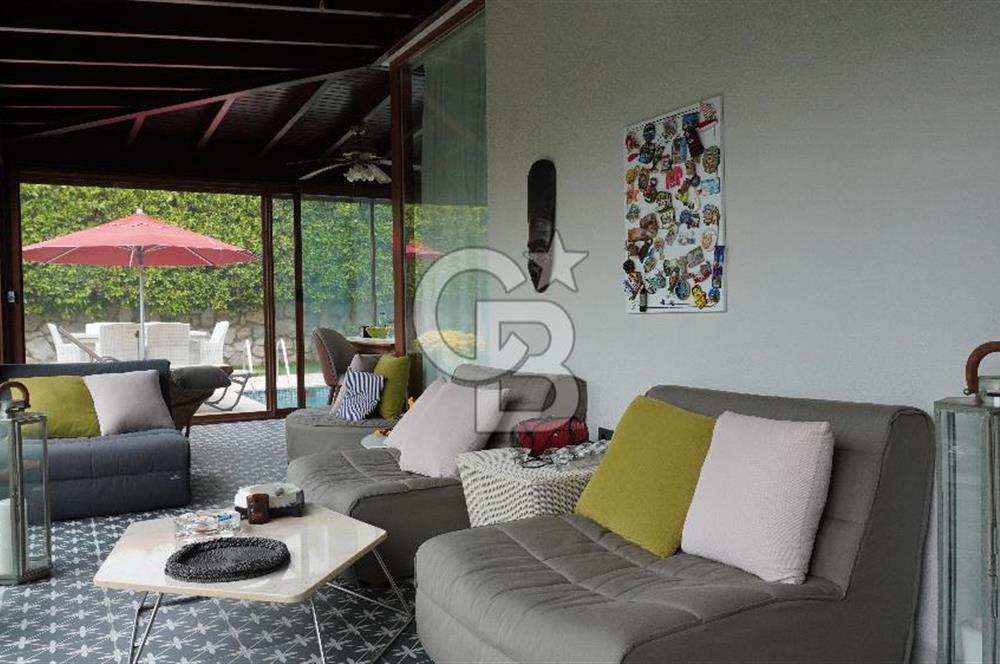 BODRUM TÜRKBÜKÜ'NDE KİRALIK MÜSTAKİL BAHÇELİ & HAVUZLU LÜKS 4+1 VİLLA