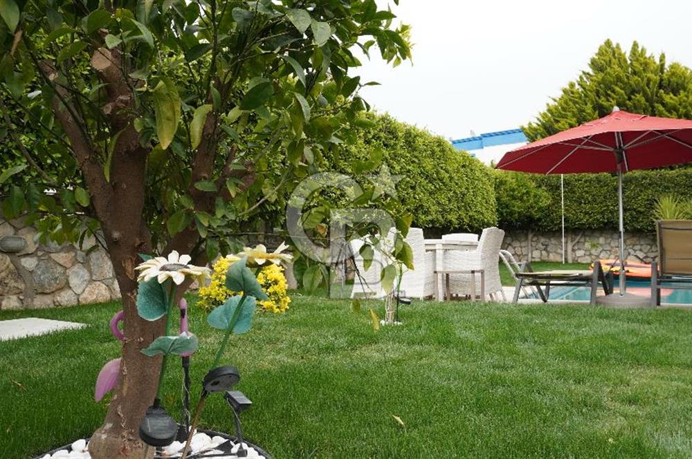 BODRUM TÜRKBÜKÜ'NDE KİRALIK MÜSTAKİL BAHÇELİ & HAVUZLU LÜKS 4+1 VİLLA