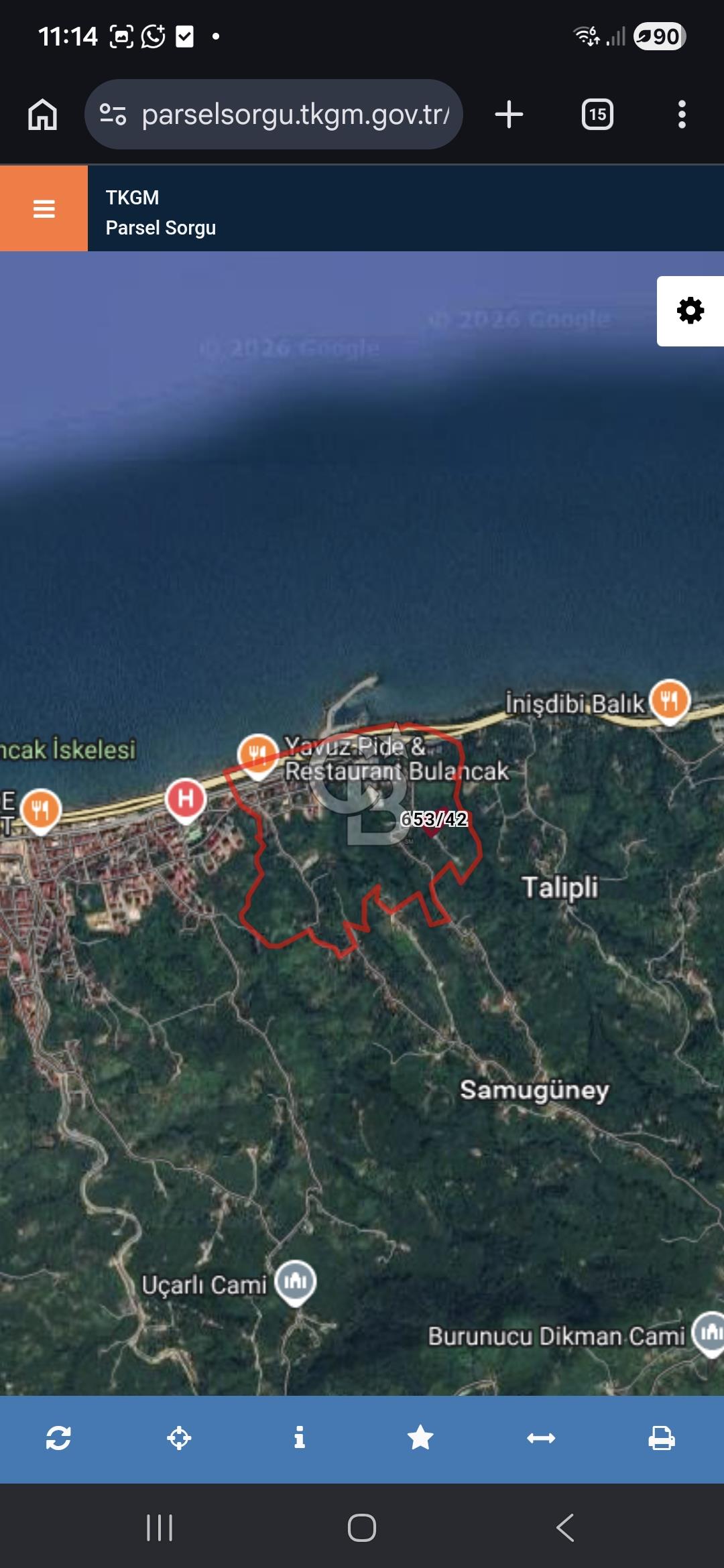 Giresun Bulancakta Satılık Arsa