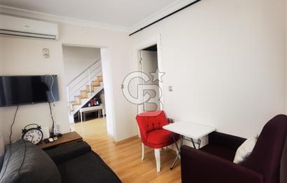 Bornova Küçükpark'ta 2+1 eşyalı kiralık dubleks daire