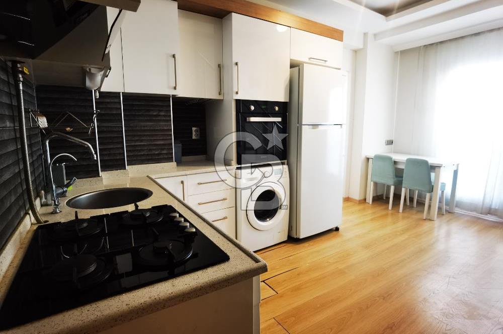 Bornova Küçükpark'ta 2+1 eşyalı kiralık dubleks daire