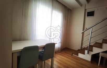 Bornova Küçükpark'ta 2+1 eşyalı kiralık dubleks daire