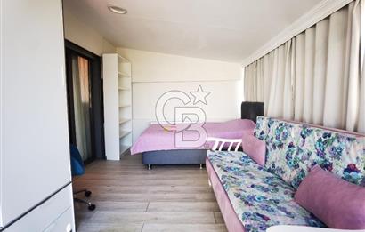 Bornova Küçükpark'ta 2+1 eşyalı kiralık dubleks daire