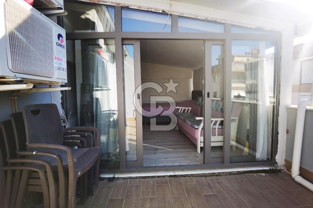 Bornova Küçükpark'ta 2+1 eşyalı kiralık dubleks daire