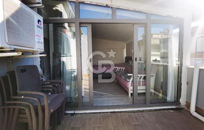 Bornova Küçükpark'ta 2+1 eşyalı kiralık dubleks daire
