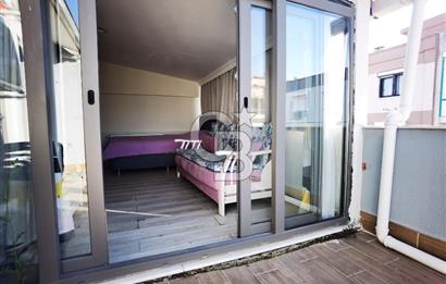 Bornova Küçükpark'ta 2+1 eşyalı kiralık dubleks daire