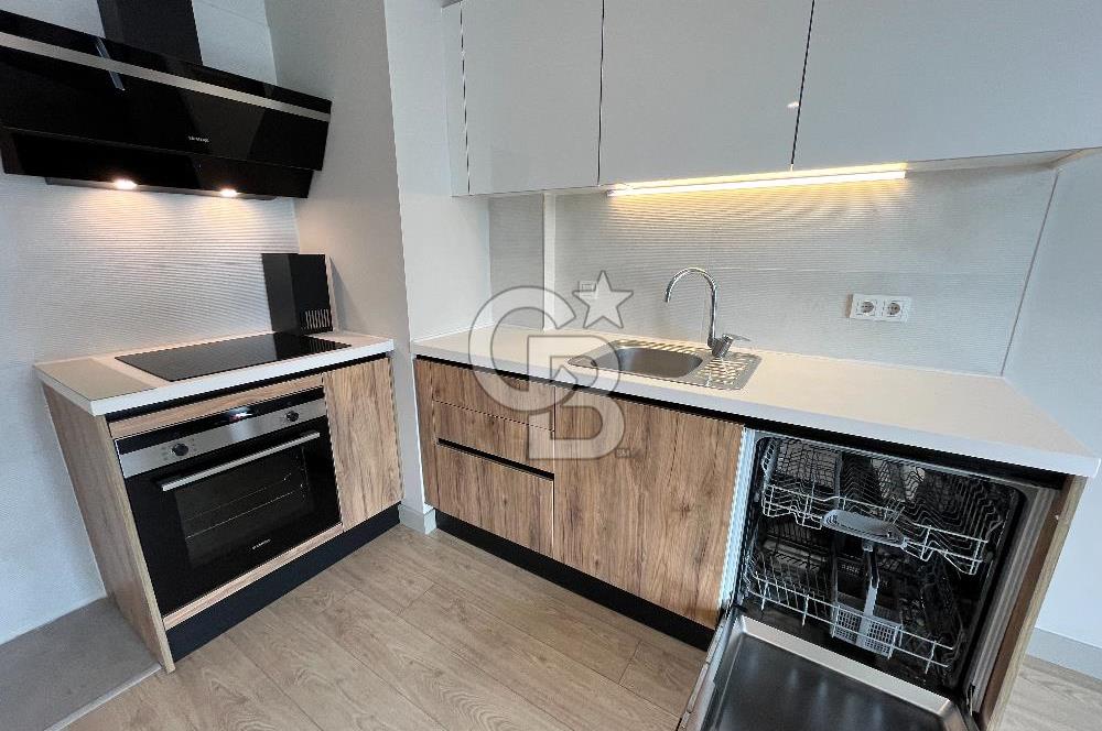 AKZİRVE STRADA 2.ETAP KISA KATLILARDA 1+1 BALKONLU KİRALIK DAİRE