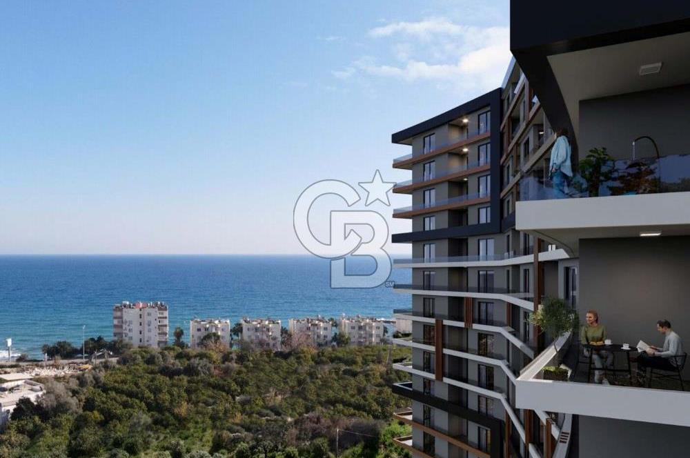 Ayaş da Marka Projede Deniz Manzaralı Sıfır Satılık 2+1 Yazlık Daire