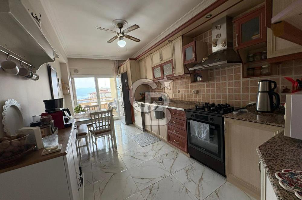 İZMİR KÖRFEZKÖY SİTESİN'DE KÖRFEZ MANZARALI SATILIK 3+1 DAİRE