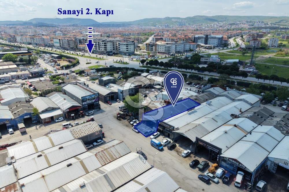 CB KİNG'DEN PAŞAALANI SANAYİ BÖLGESİNDE 300m² SATILIK DÜKKAN
