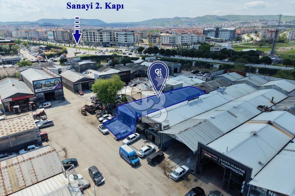 CB KİNG'DEN PAŞAALANI SANAYİ BÖLGESİNDE 300m² SATILIK DÜKKAN