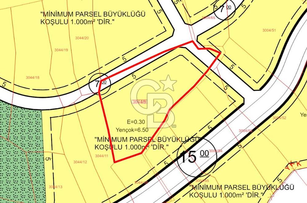 Kocaeli Hereke'de Deniz Manzaralı Satılık Villa İmarlı Arsa