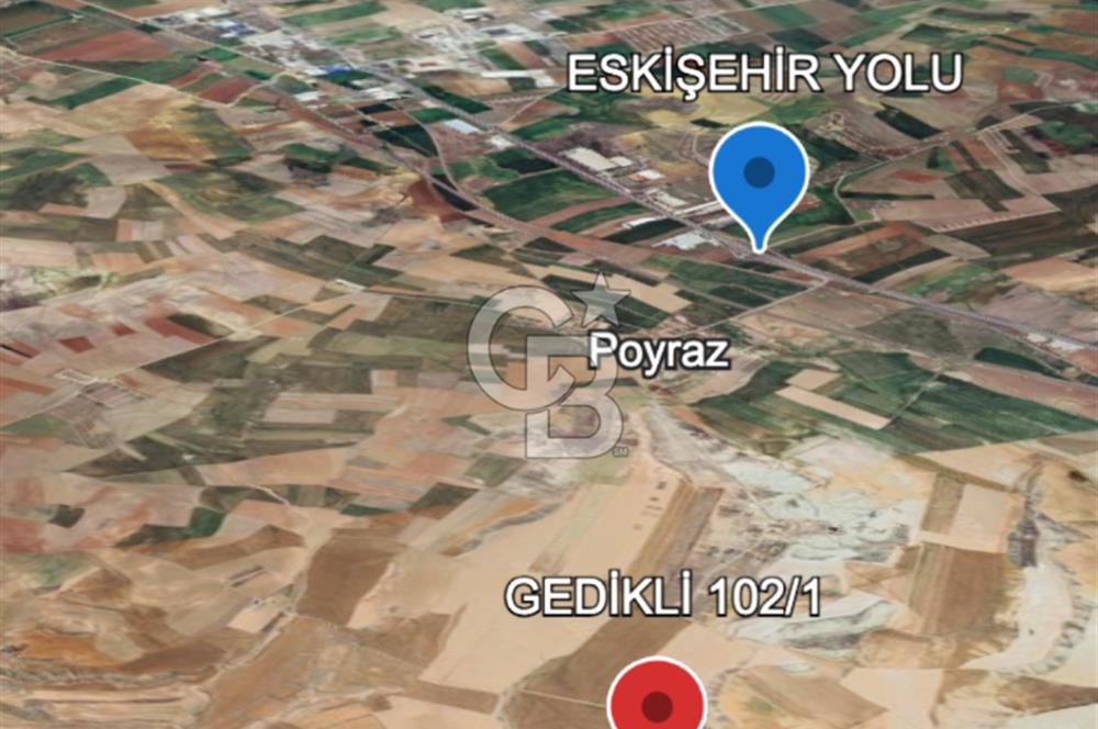 Polatlı Gedikli 6 Dönüm Villa Arsası 4 Villa İzni Altyapı Var