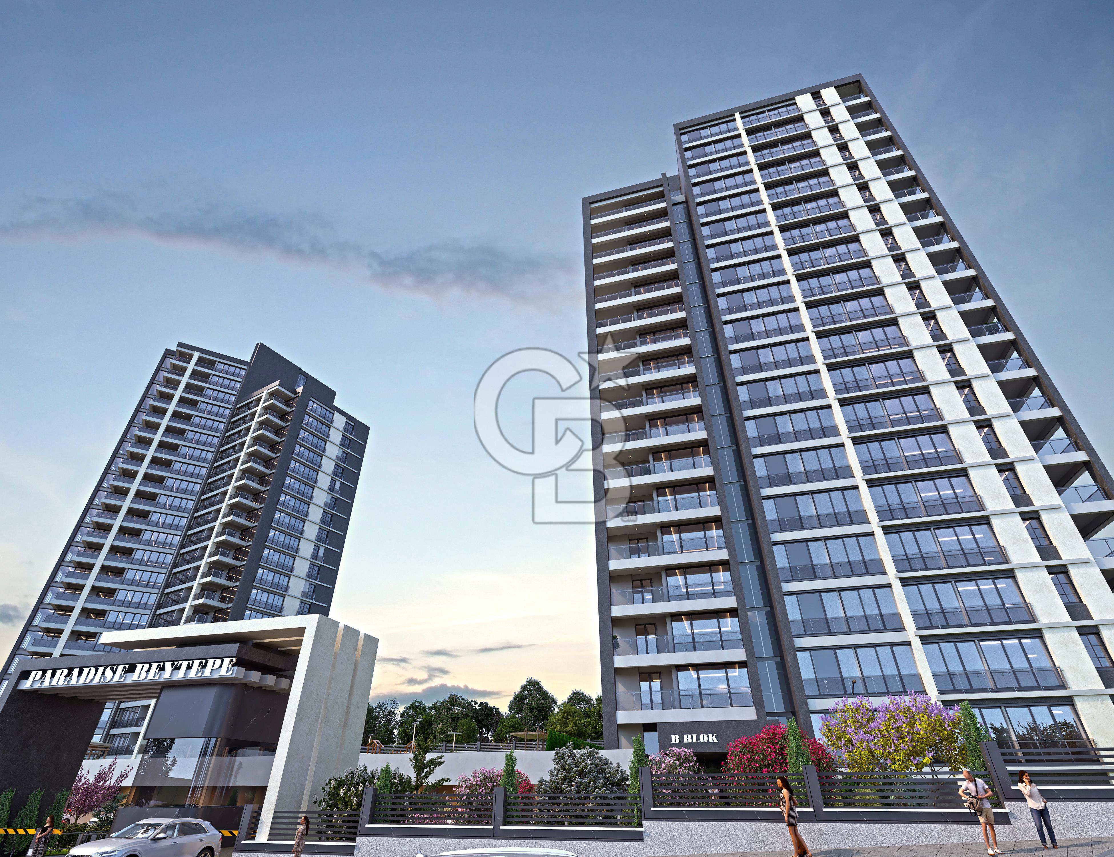 ÇAYYOLU BEYTEPE PARADİSE LÜKS YAPILI 3,5+1 SATILIK DAİRE