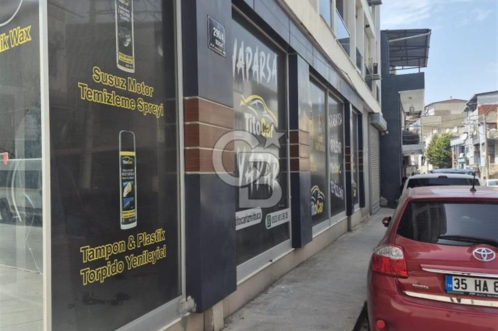 BUCA'DA CADDE ÜZERİ GENİŞ VİTRİNLİ KİRALIK DÜKKAN & MAĞAZA