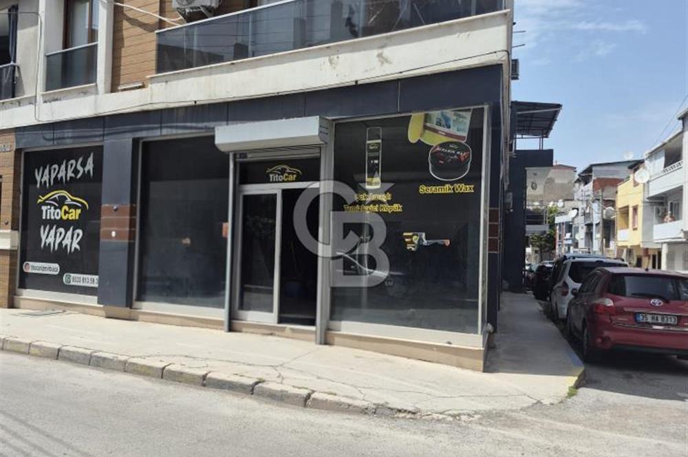BUCA'DA CADDE ÜZERİ GENİŞ VİTRİNLİ KİRALIK DÜKKAN & MAĞAZA