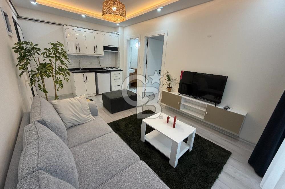 BUCA KURUÇEŞME’DE SATILIK 1+1 EŞYALI SIFIR ARA KAT DAİRE
