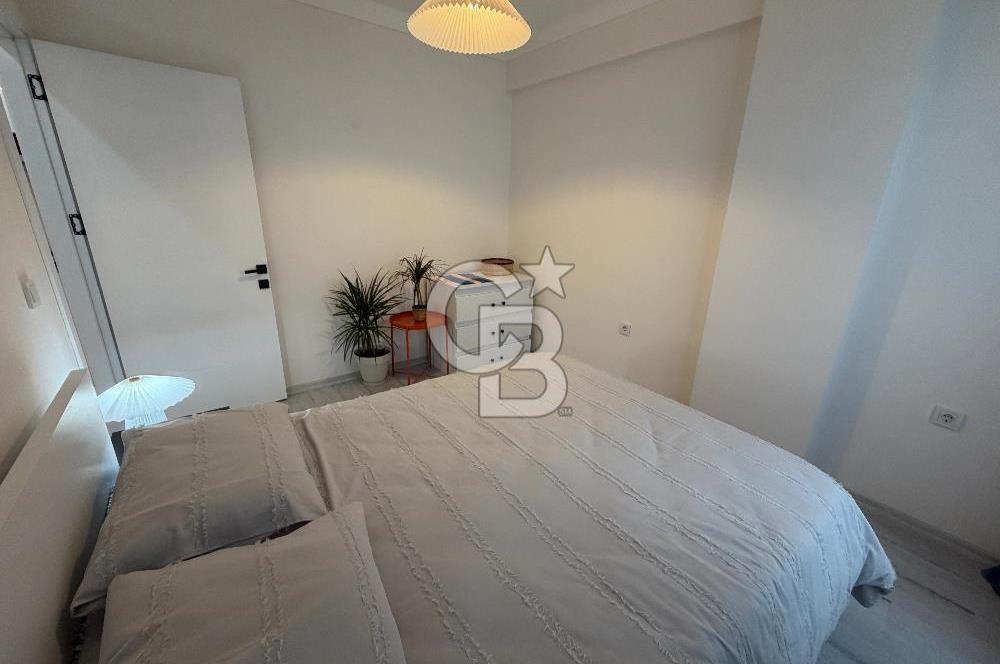 BUCA KURUÇEŞME’DE SATILIK 1+1 EŞYALI SIFIR ARA KAT DAİRE