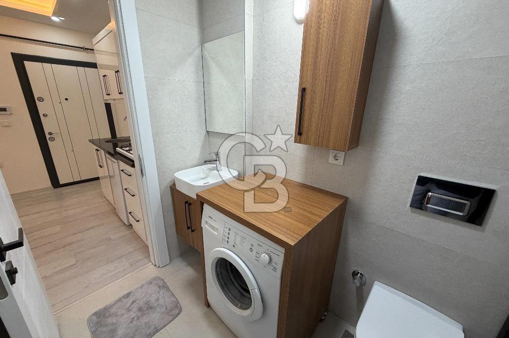 BUCA KURUÇEŞME’DE SATILIK 1+1 EŞYALI SIFIR ARA KAT DAİRE